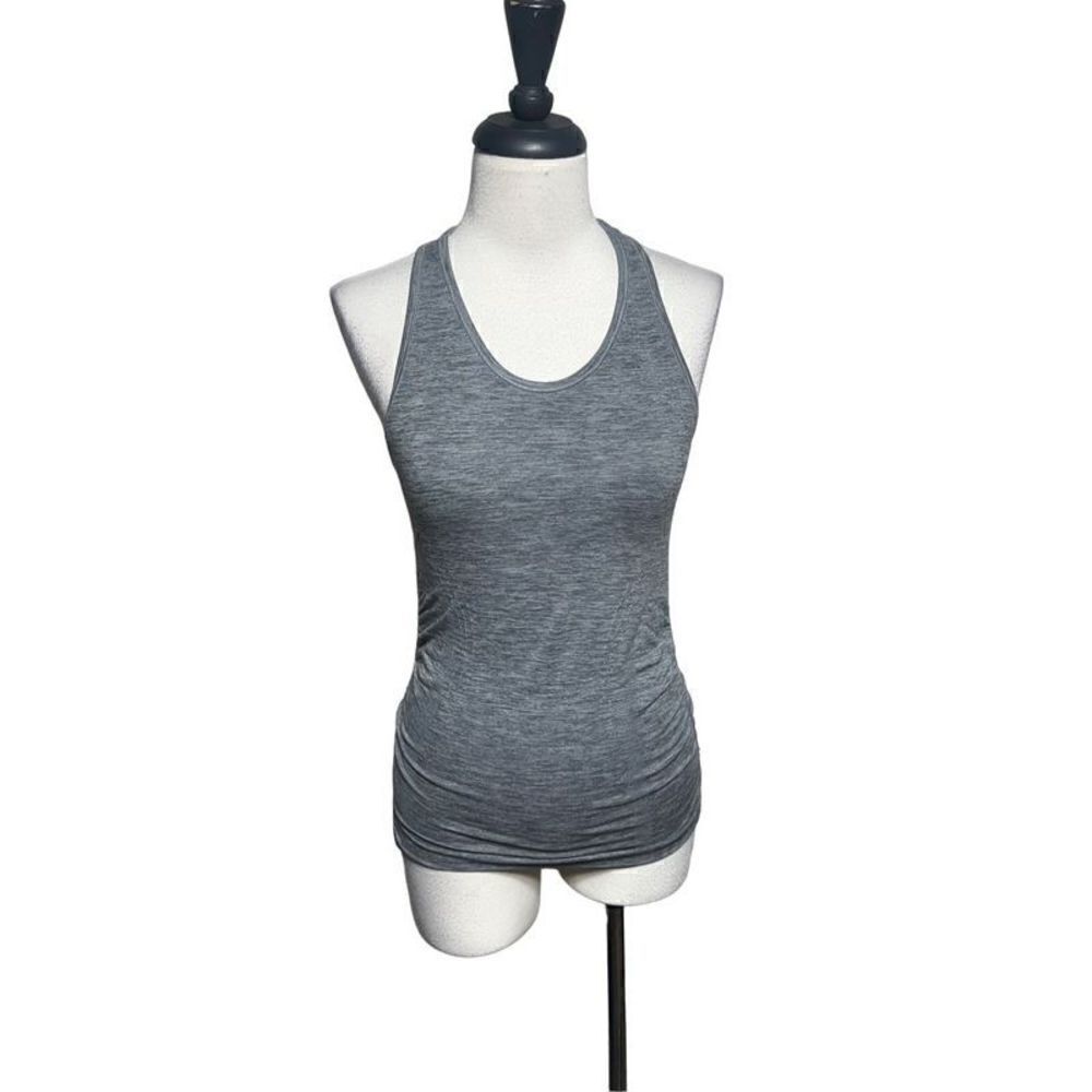 Athleta Heather Grey Racerback Tank Top XSmall